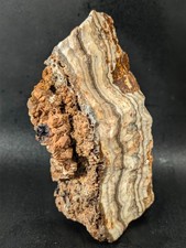 2.4 lb Banded Lapidary Rough Faced Fine Layering Agate Jasper Cabbing Material picture