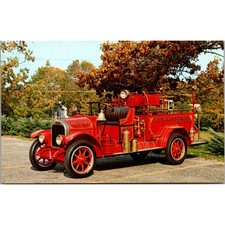1925 Brockway-Buffalo Fire Pumper Long Island NY Vintage Postcard SP6-26 picture