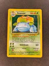 Venusaur 15/102 - Original Base Set - Holo Rare - Vintage 1999 Pokemon Card picture