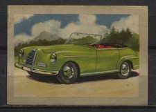 Fiat Castagna 1952 Vintage 1950s Dutch Trading Card No. 120 picture