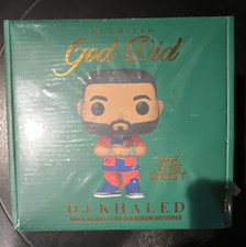 DJ Khaled God Did Vinyl Figure w/ Album Unopened Package ONLY 500 MADE picture