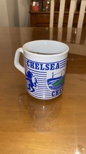 VINTAGE Chelsea FC Coffee Tea Mug Made In England Stamford Bridge RARE Lions picture