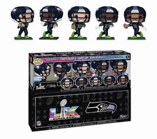 Funko Pop Seattle Seahawks NFL Super Bowl  LX Champions 5-Pack picture