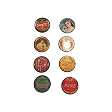 The Coca Cola Collection ''Coke Cap''Complete Set of 8 picture