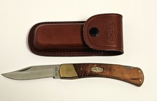Vintage  Schrade Old Timer 60TW Folding Pocket Knife W/ Schrade Leather Sheath picture