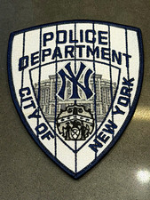 NEW YORK CITY Police NY Yankees  Novelty Collectible Patch picture