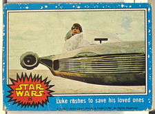 Topps Star Wars 1977 Non-Sport Trading Card Lot (2) #238 Luke Skywalker picture