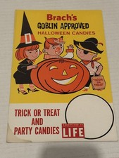 Vintage 1960's BRACH'S Goblin Approved Halloween Candies Store Display  picture