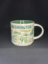 Starbucks Washington Been There Series Collection 14oz Coffee Tea Mug Cup picture