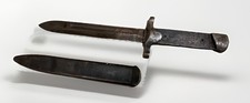 ❤️Rare Original M1 WWII Military 1938 Knife + Cover~no handle grip picture