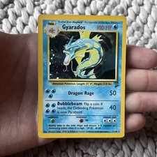 Pokemon Gyarados 7/130 (MP+) Holo Unlimited Base Set 2 picture