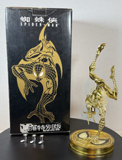 MARVEL SAGA GOLD SPIDER-MAN STATUE/TAK LI HYPERCHILD HONG KONG SPECIAL ED. 200 picture