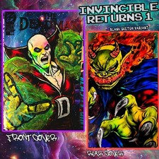Deadman 1 BossKong Original Art Sketch Cover 1/1  Deadman  / Etrigan The Demon  picture