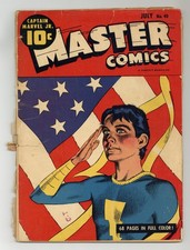 Master Comics #40 FR 1.0 TRIMMED 1943 picture