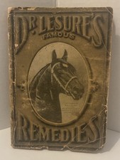 Rare 1908 Dr J.G. Lesure Veterinary Remedies Catalog Horse Farm Advertising Book picture