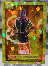 2024 Topps Chrome Marvel Sapphire Kang The Conqueror #86 Yellow 48/75 picture