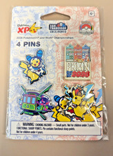 Pokemon XP World Championships 2026 4 Pins Set San Francisco Exclusive picture
