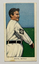 1909-11 T206 Sweet Caporal Jack White Rookie Card Buffalo picture