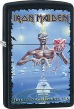 Iron Maiden Black Matte Zippo Lighter picture