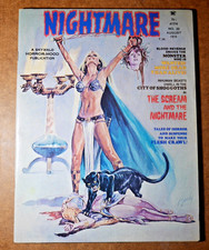 NIGHTMARE #20 SKYWALD Magazine 1st John Byrne 1974 VF  or better picture