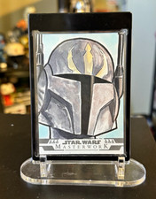 2024 Star Wars Masterwork Pre Vizla Sketch Card By Tom Amici picture