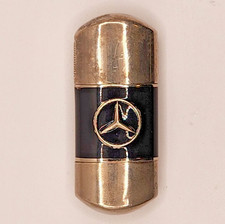 Vintage Mercedes Benz Petrol Pocket Lighter Karl Weiden KW Germany Enamel 1940 picture