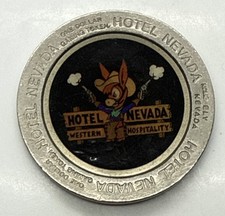 Hotel Nevada - Ely Nevada $1 Casino Slot Gaming Token picture