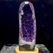 26.4LB  Natural Amethyst Cathedral English Cluster Crystal Specimen Healing picture