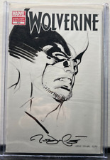Original Wolverine Sketch Cover by Artists Rick Leonardi on Wolverine #310 Blank picture