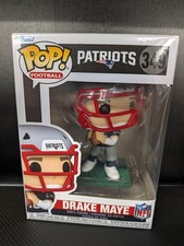 Funko POP Drake Maye New England Patriots NFL Figure #349 picture