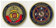Maryville Fire Department Tennessee Challenge Coin 2#10 picture