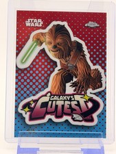 2026 Topps Chrome Star Wars Wookiee Galaxys Cutest #QT-15  Red /5 Chewbacca picture