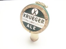 Circa 1940s Krueger Extra Light, Cream Ball Knob w/Reverse Crown, New Jersey picture