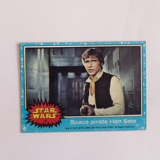 1977 Topps Star Wars series 1 #4 | Space Pirate Han Solo EX picture
