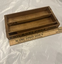 Vintage Kraft Philadelphia Cream Cheese Display Box Crate 9”x5” picture