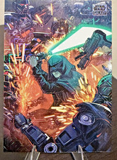2025 Topps Star Wars Galaxy #41 Masterhood Mojo Refractor /50 Artist Joe Hogan picture