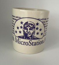 Vintage Bentley MicroStation Manager Coffee Mug C Code CAD Software Tech Merch picture