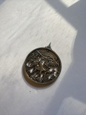 Vintage Three Wise Men Camel Nativity Ornament Silver picture