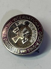 Vintage Rare Pin Life Member International Order The King’s Daughters And Sons picture