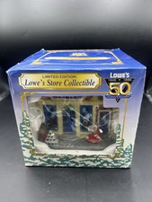 1996 Lowes Store For Christmas Village 50th Anniversary Ltd Edition Lights Up picture