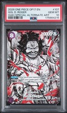 2026 ONE PIECE OP17-THE WORLD'S STRONGEST WARRIORS #107 GOL D. ROGER PSA 10 picture