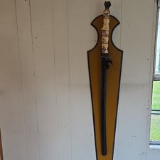 Decorative Reproduction Sword w/ Skull  Handle, Steel. Sheath Has Some Scratches picture