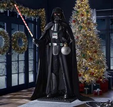 New in box 7FT Disney Darth Vader Home Depot Animated LED Animatronic Star Wars picture