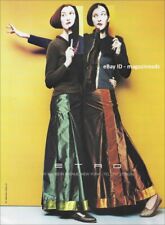 vintage ETRO 1-Page Magazine PRINT AD Fall 1999 INGE GEURTS Kasia Pysiak picture