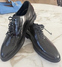 DOLCE & GABBANA Shoes Black Leather Oxford Men Size 6,5 (men) picture