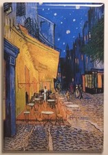 Cafe Terrace at Night MAGNET 2