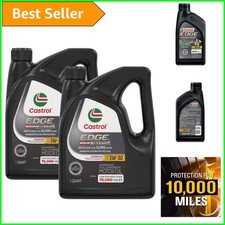 Edge High Mileage 5W-30 Full Synthetic Motor Oil - 2 Quart Pack for Peak Perf... picture