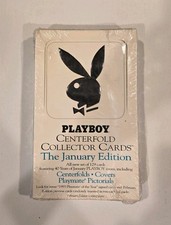 1993 PLAYBOY CENTERFOLD COLLECTOR CARDS JANUARY EDITION FACTORY SEALED PACK BOX picture