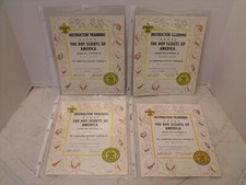 Vintage Boy Scouts BSA 1960's Instructor Training in Boy Scouting LOT OF 4  VGC picture