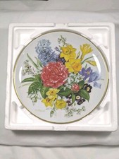 1987 Hutschenreuther Ursula Band Teller Porcelain Plate 